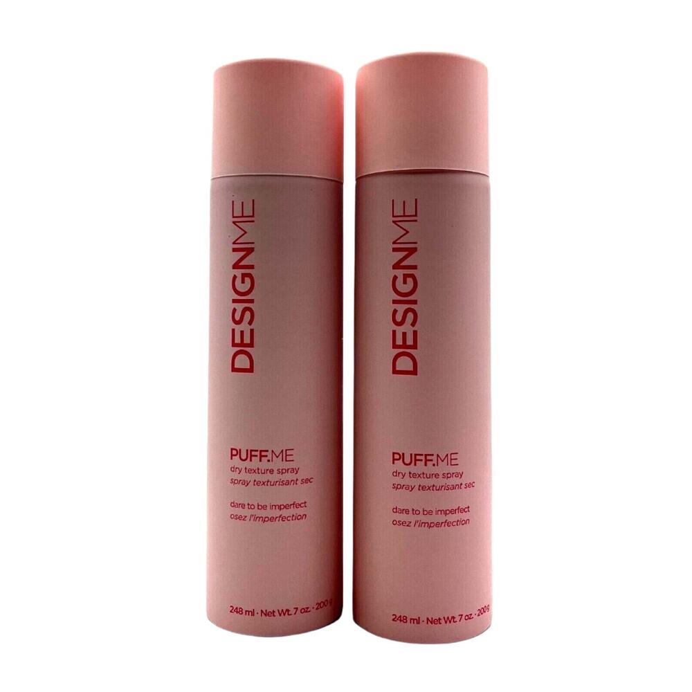 DesignMe Puff.Me Dry Texture Spray Dare To Be Imperfect 7 oz-2 Pack